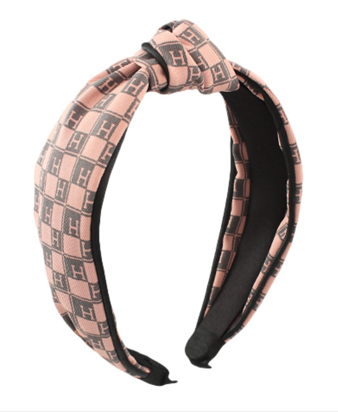 Harper Headband - Pink & Gray