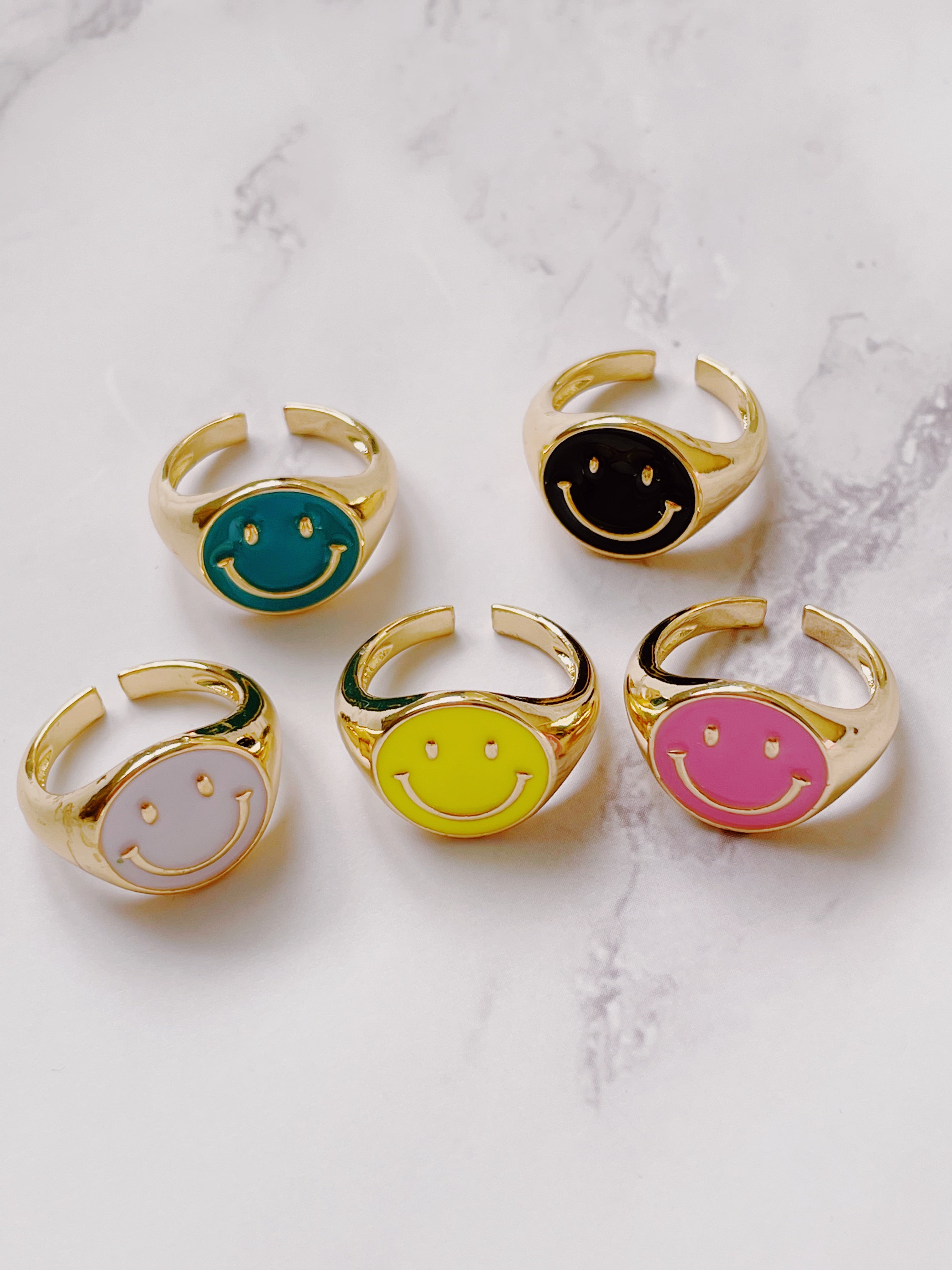 Colorful Smile Rings